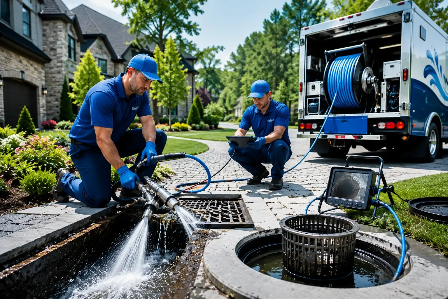Local outdoor drain cleaning professionals in North Creek, NY